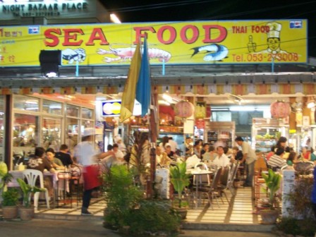 Anusarn Market seafood