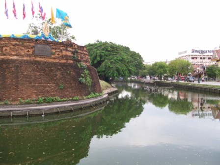 Chiang Mai city moat