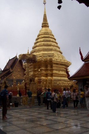 Doi Suthep golden spire Doi Suthep golden spire
